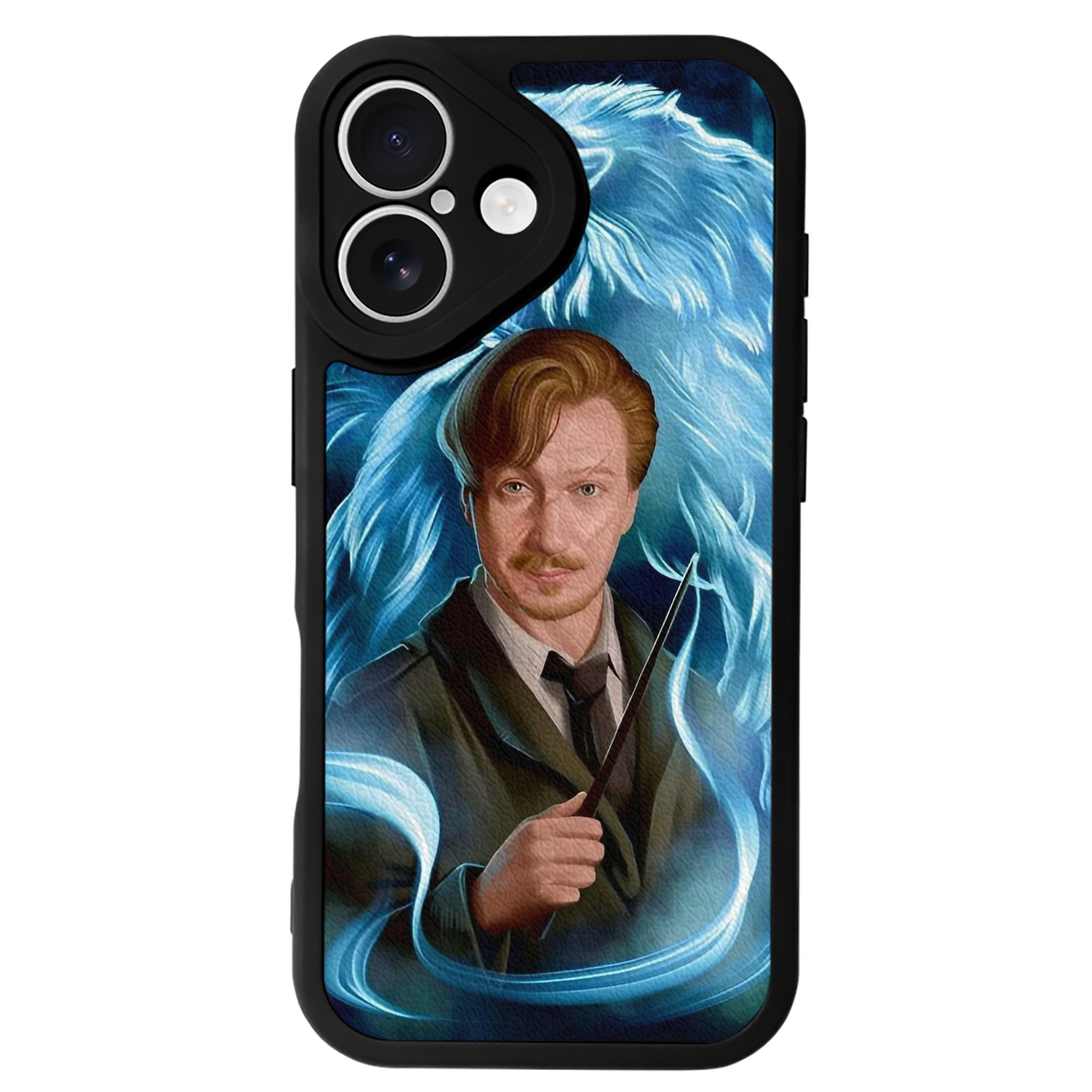 （画像用） Harry Potter ハリー・ポッターシリーズ 【iPhone 16シリーズ対応】シリコンスマホケース（レザー調） 材質：シリコン
